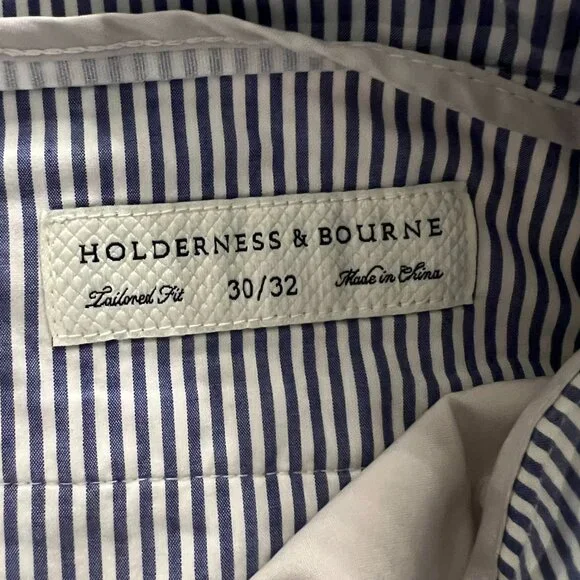 Holderness & Bourne Chino Pants Mens 30x32 Tailor Fit Stone Preppy Bus Casual - Picture 6 of 8